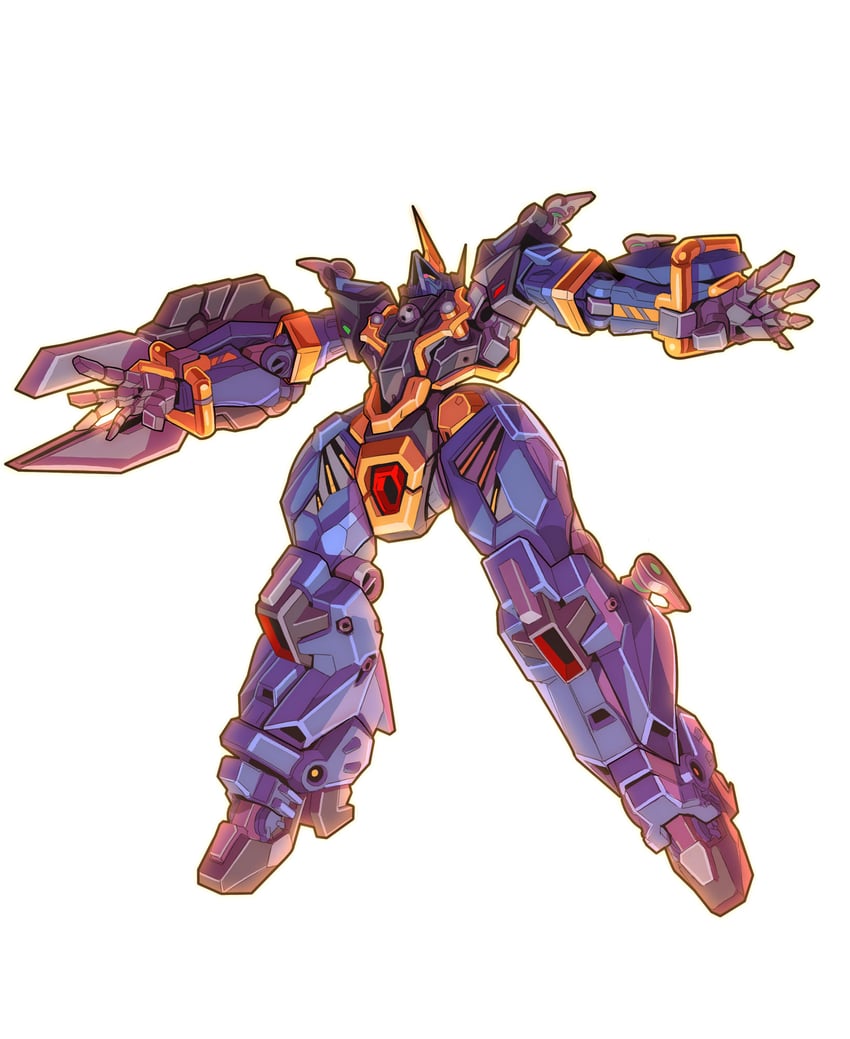 barzam and refined barzam (gundam and 3 more) drawn by uungunover