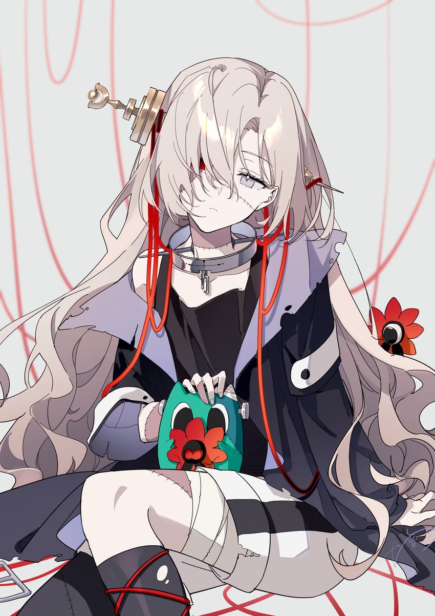 isekaijoucho, frankenstein's monster, and gomidasu (kamitsubaki studio and 1 more) drawn by walluka