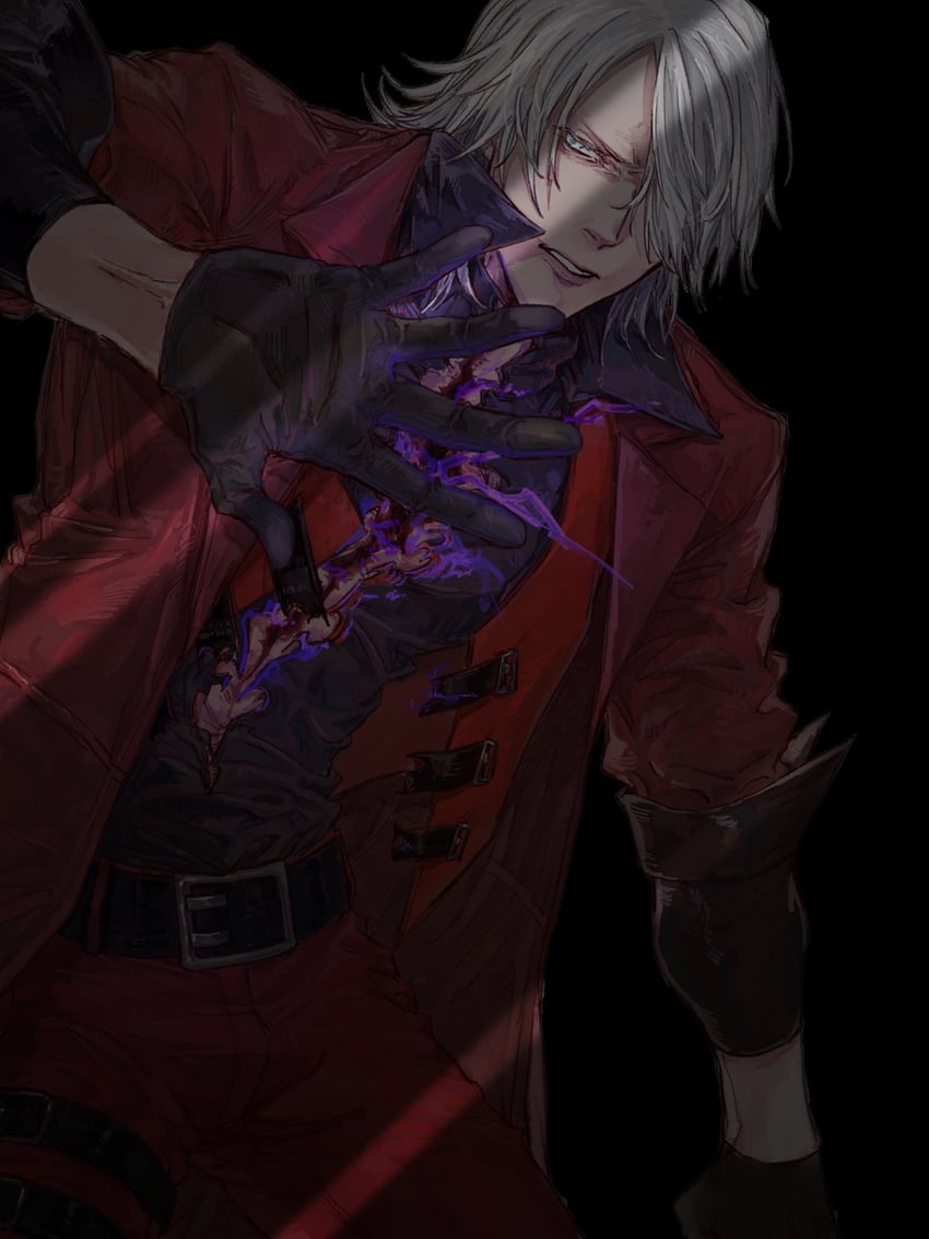 dante (devil may cry and 1 more) drawn by hsmt_masker