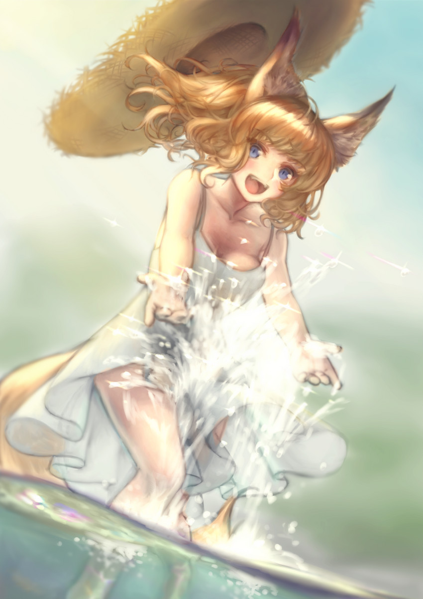 oyome-chan (kitsune no oyome-chan) drawn by youryokuso_(chlorophyll)