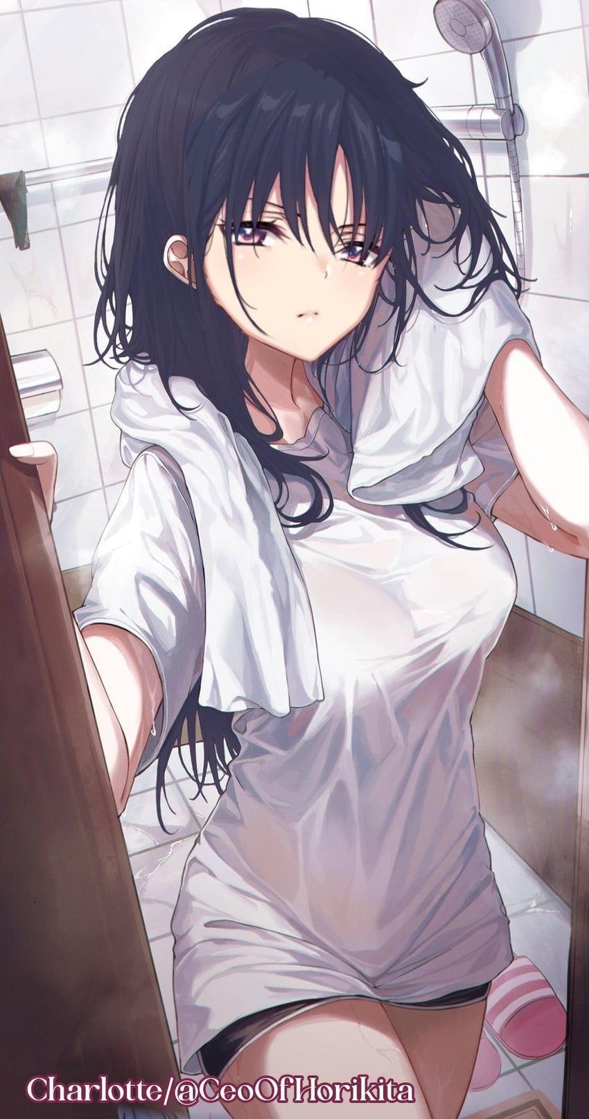 horikita suzune (original and 1 more) drawn by 2gong_(9ujin_)