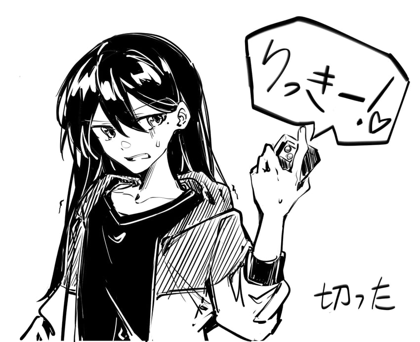 shiina taki (bang dream! and 1 more) drawn by hibioes