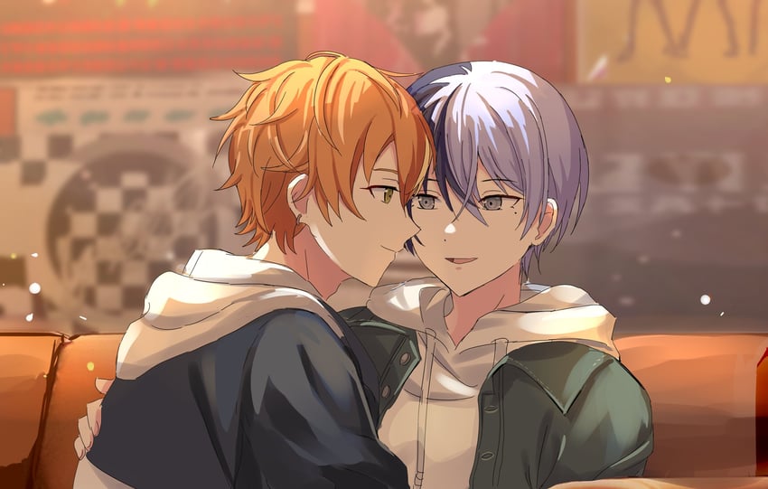 shinonome akito and aoyagi touya (project sekai) drawn by dayud11