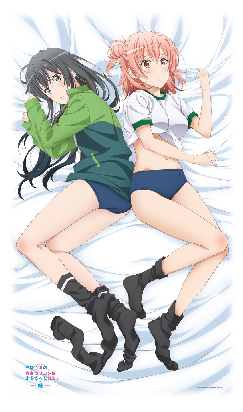 yukinoshita yukino and yuigahama yui (yahari ore no seishun lovecome wa machigatteiru.)