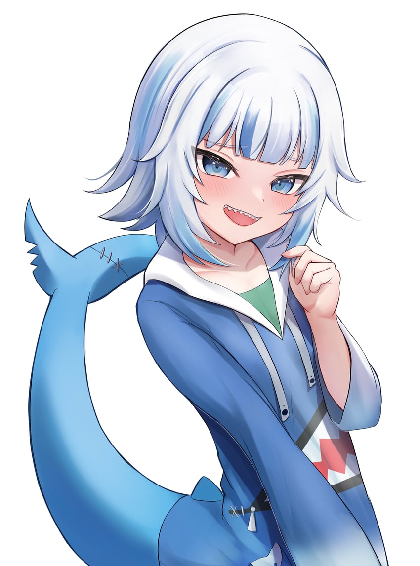 gawr gura (hololive and 1 more) drawn by sora-wo-tomo