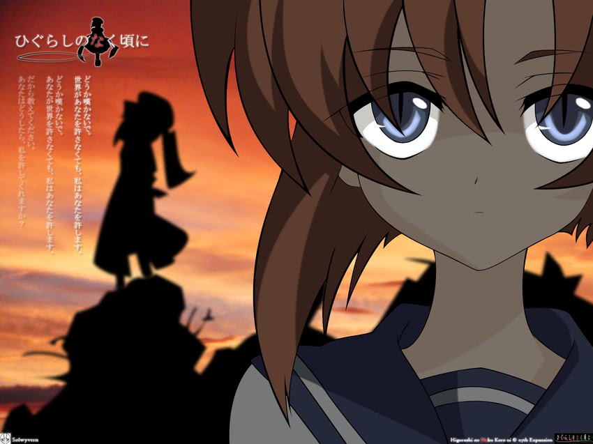 ryuuguu rena (higurashi no naku koro ni) drawn by solwyvern