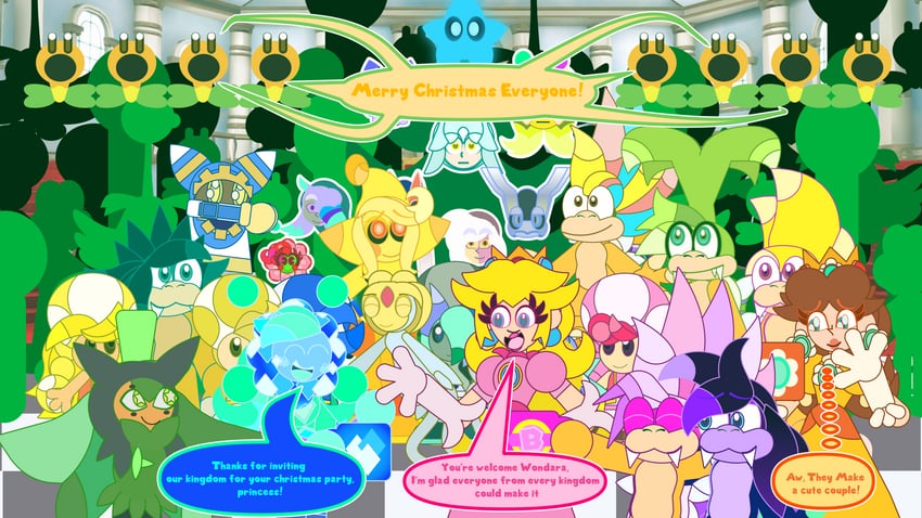 princess peach, princess daisy, magolor, toad, ogerpon, and 7 more (pokemon and 3 more)