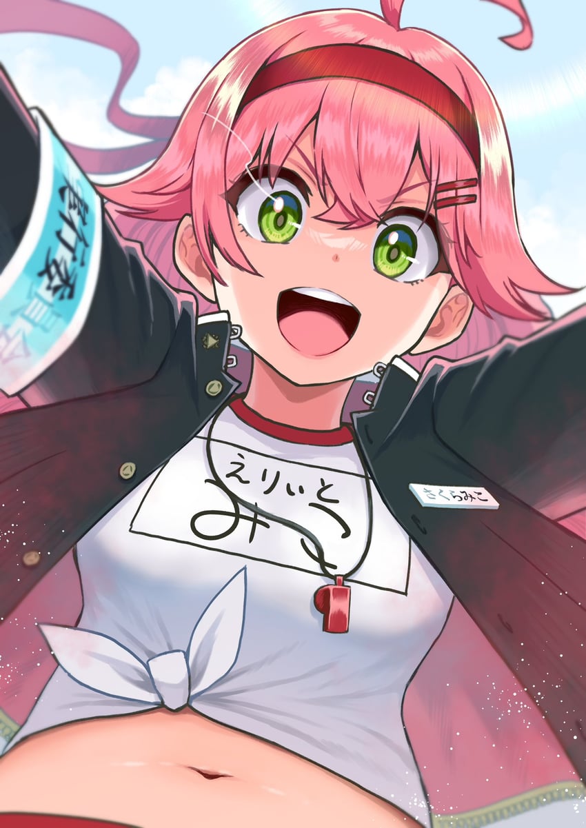 sakura miko (hololive) drawn by @-you_(you_2023_8_16)