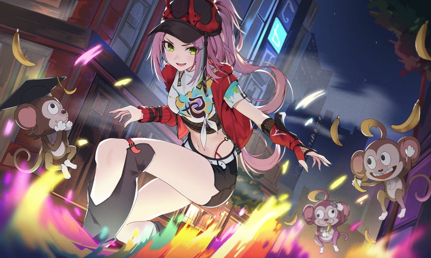 rappa (honkai and 1 more) drawn by mellow_kaede