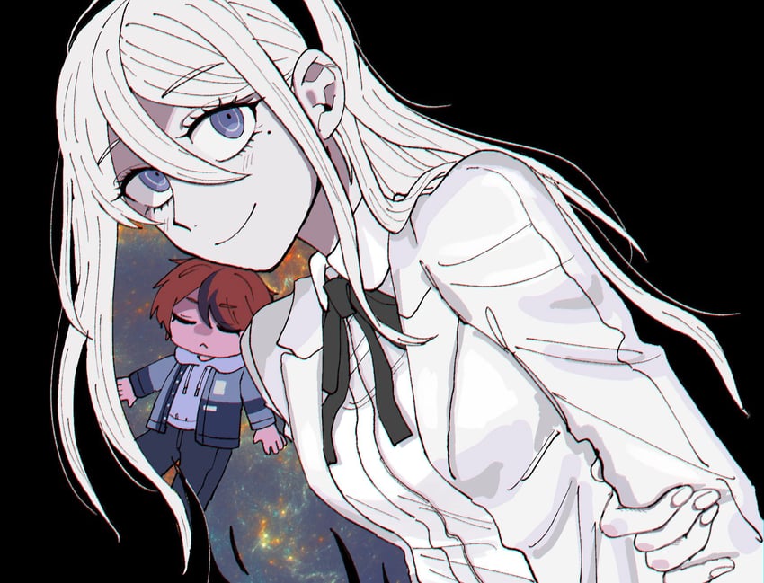 sumino takumi and kashimiya karua (the hundred line -last defense academy-) drawn by 10kachi55