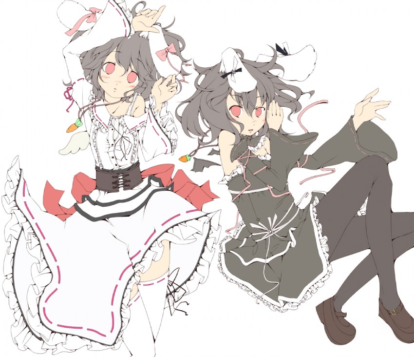 inaba tewi (touhou) drawn by sugiyuu