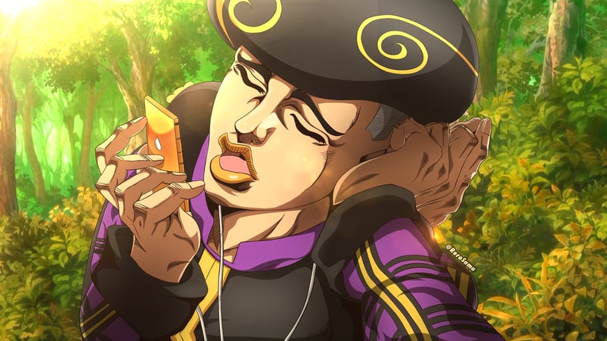 tooru (jojo no kimyou na bouken and 1 more) drawn by rerosama