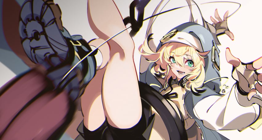 bridget (guilty gear and 1 more) drawn by taroji