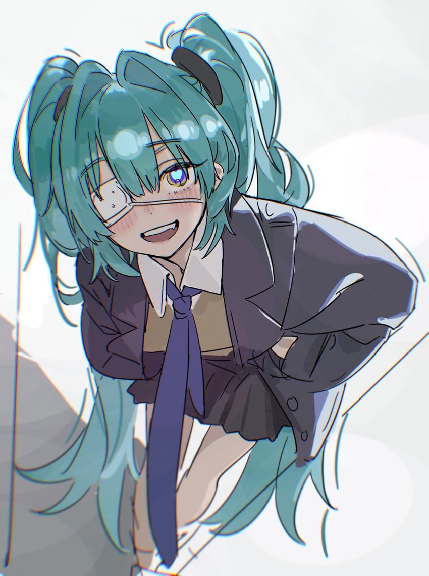 hatsune miku (vocaloid and 1 more) drawn by sae85462599