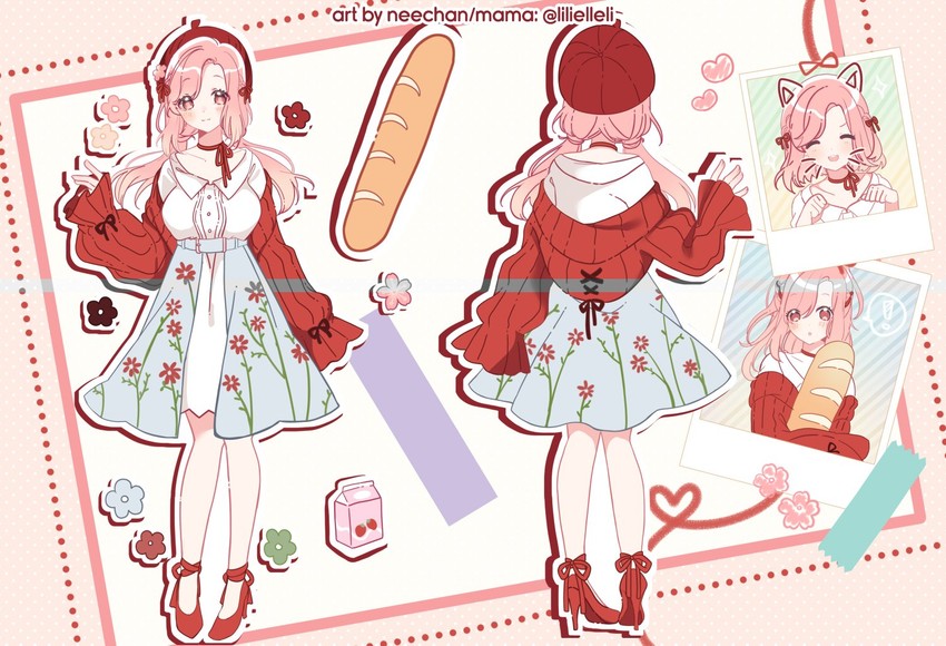 nini yuuna (tsunderia) drawn by lili/nadenade