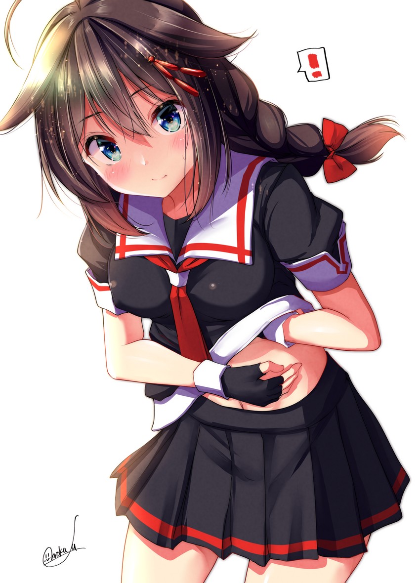 shigure and shigure kai ni (kantai collection) drawn by mokufuu