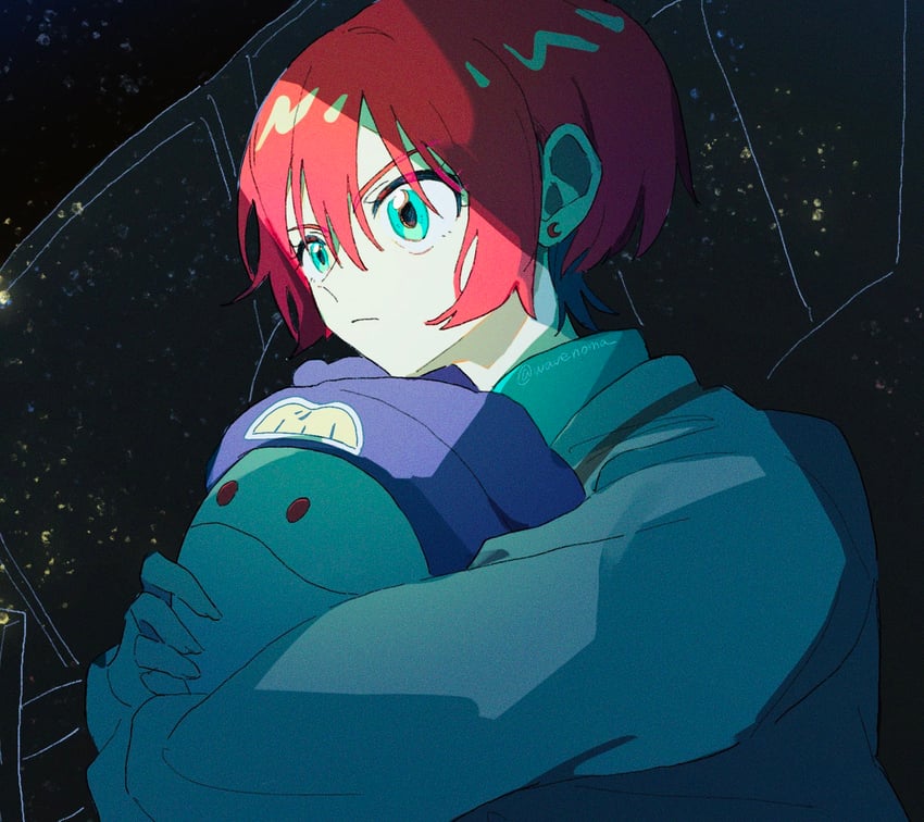 amate yuzuriha and haro (gundam and 1 more) drawn by wavenoma