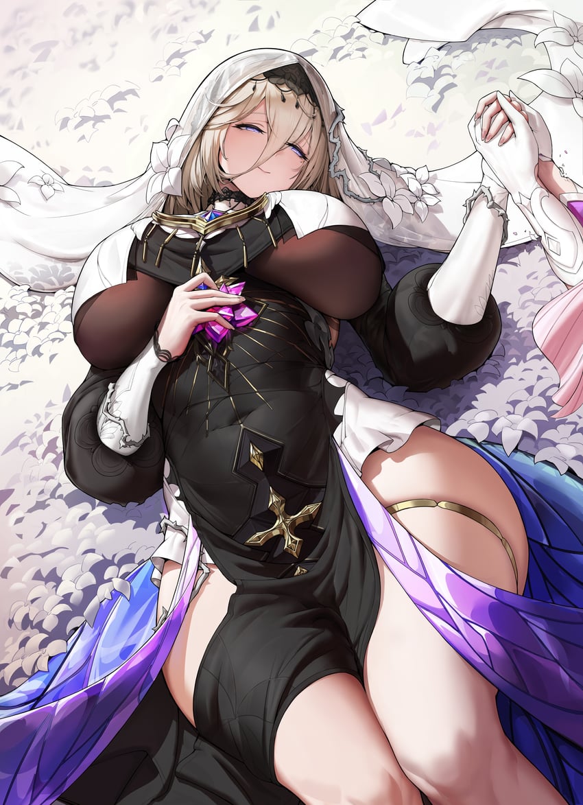 elysia and aponia (honkai and 1 more) drawn by windovvs