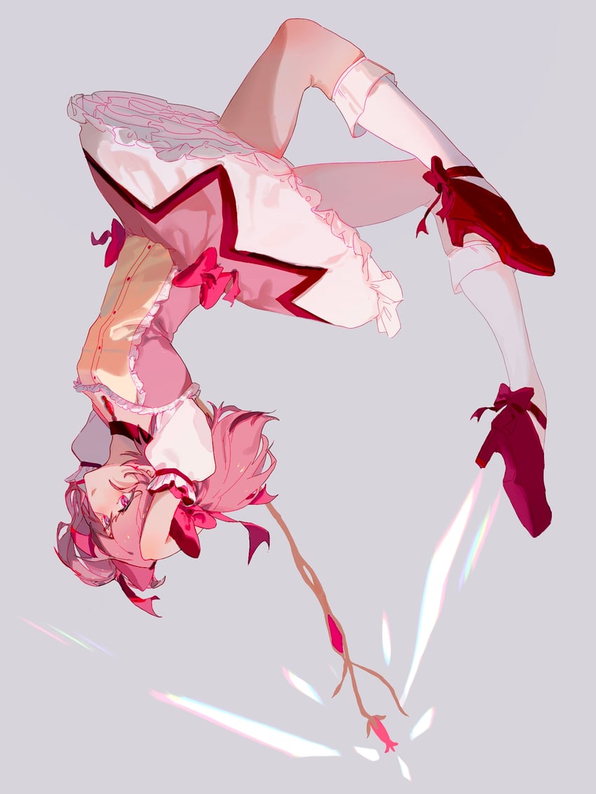 kaname madoka (mahou shoujo madoka magica) drawn by okra_(43645260)