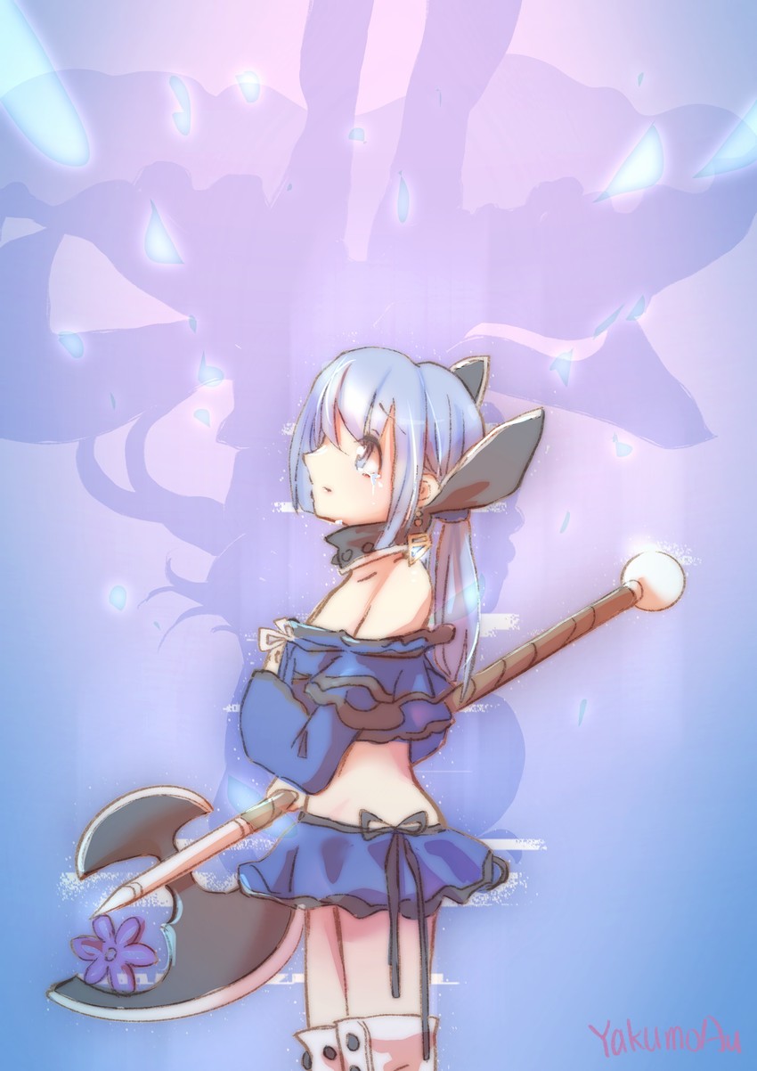 kasane ao (mahou shoujo madoka magica and 1 more) drawn by yakumo_au