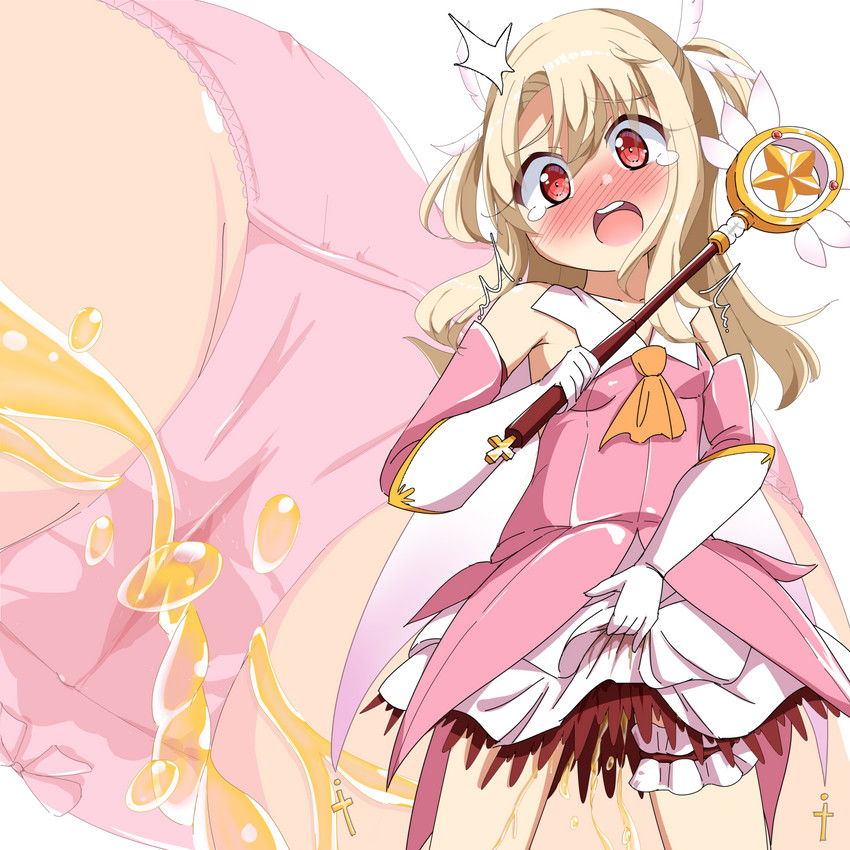 illyasviel von einzbern, prisma illya, and magical ruby (fate and 1 more) drawn by kuu_nekoneko
