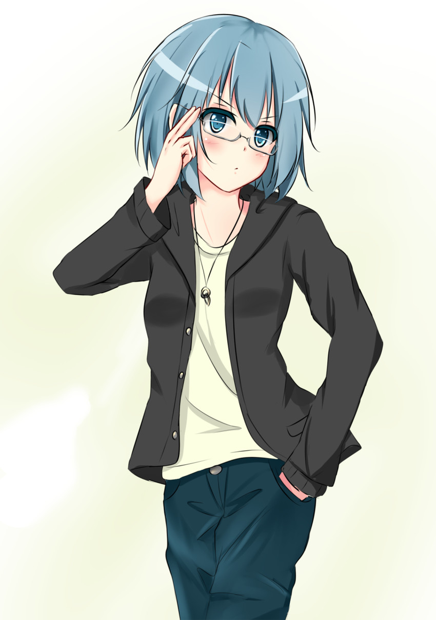 miki sayaka (mahou shoujo madoka magica) drawn by shiina_kuro