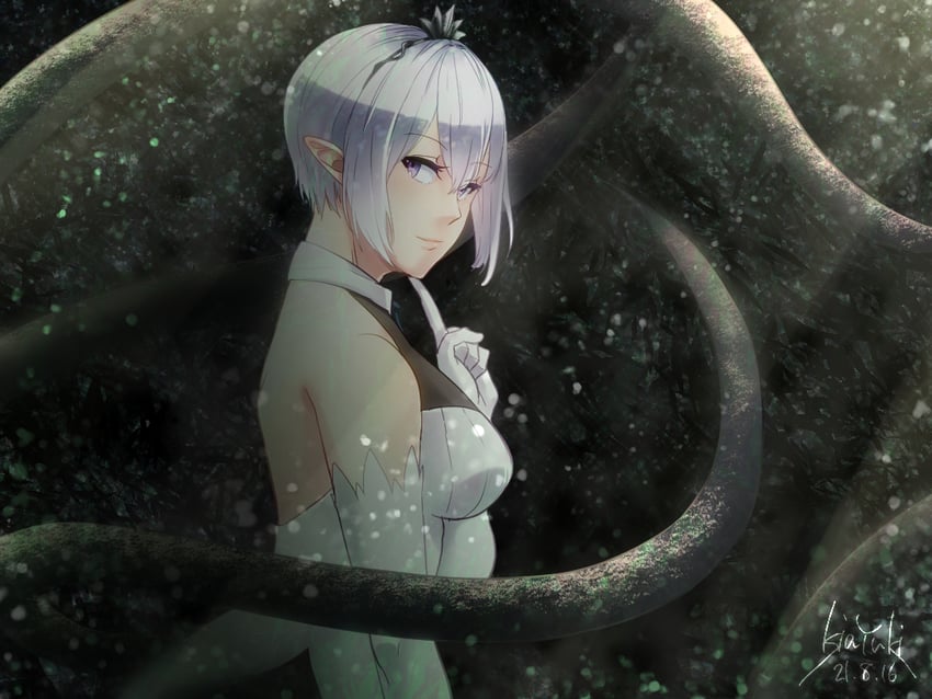 niggurath the ancient tree branch (pixiv fantasia and 1 more) drawn by hisayuki