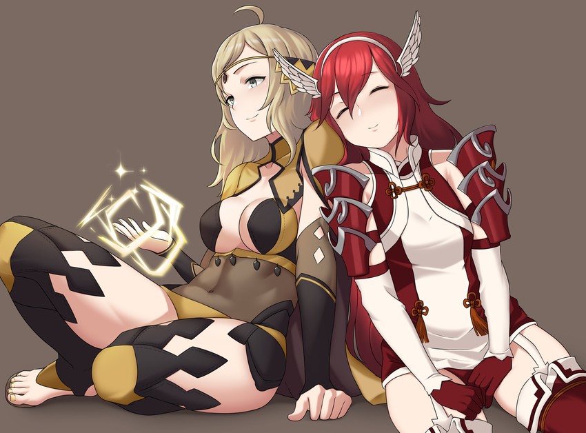 ophelia and caeldori (fire emblem and 1 more) drawn by bbk_(13zk)