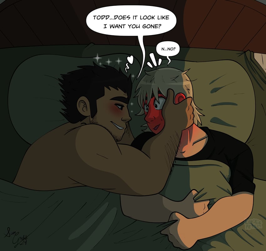 lucas lee and todd ingram (scott pilgrim and 1 more) drawn by lorificarts