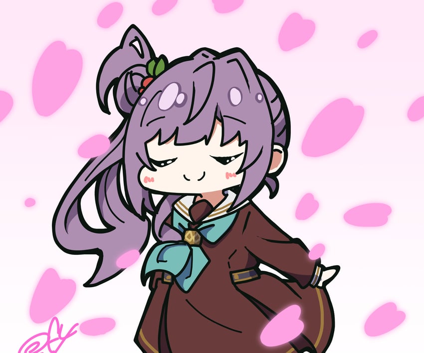 otomune kozue (love live! and 1 more) drawn by oofushi_ao