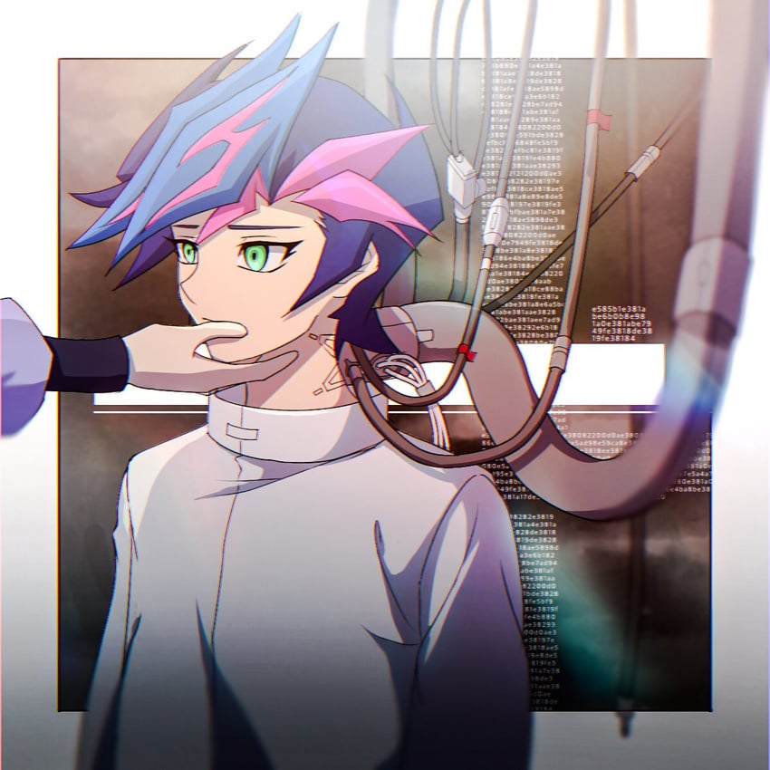 fujiki yusaku (yu-gi-oh! and 1 more) drawn by atltax_00