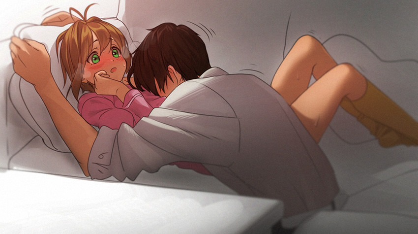 kinomoto sakura and kinomoto touya (cardcaptor sakura) drawn by abbystea