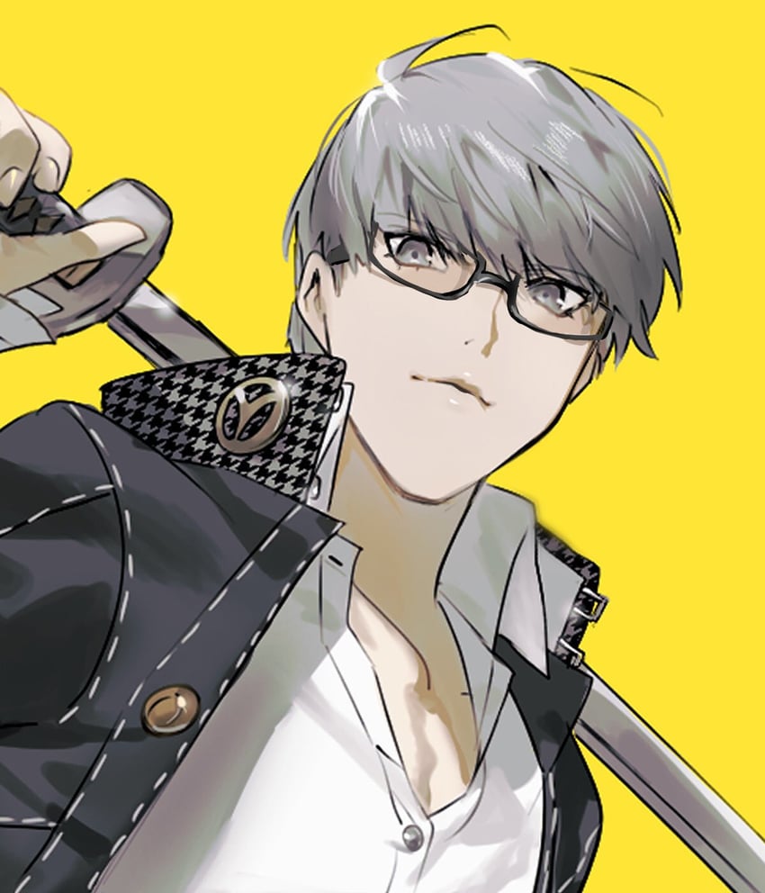 narukami yu (persona and 1 more) drawn by prsnmikuro