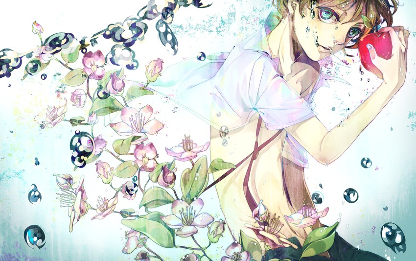 kagamine len (vocaloid and 1 more) drawn by akiakane