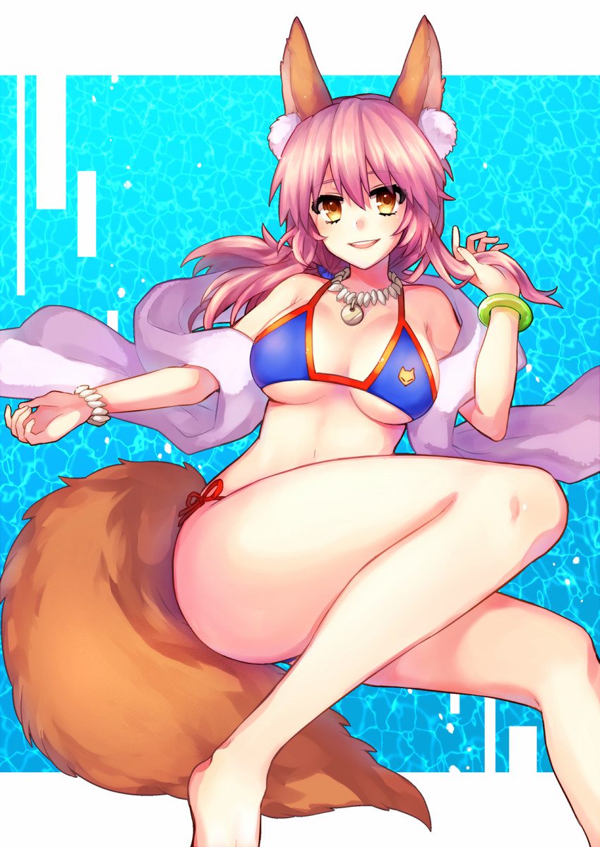 tamamo and tamamo no mae (fate and 1 more) drawn by udon_(improvisation)