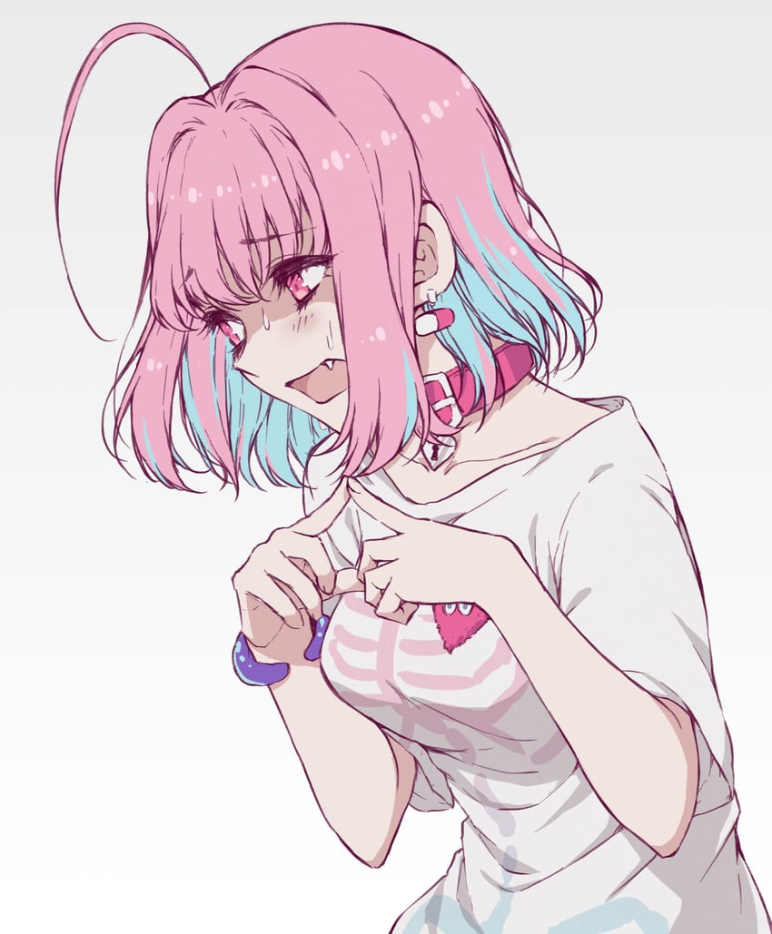 yumemi riamu (idolmaster and 2 more) drawn by haruhito_(divineshalt)