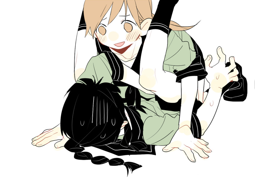 kitakami and ooi (kantai collection) drawn by d.y.x.