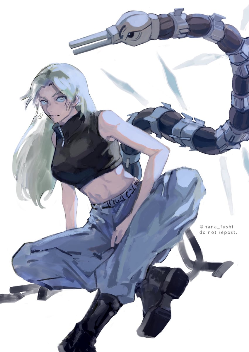 tsukumo yuki and garuda (jujutsu kaisen) drawn by nana_fushi