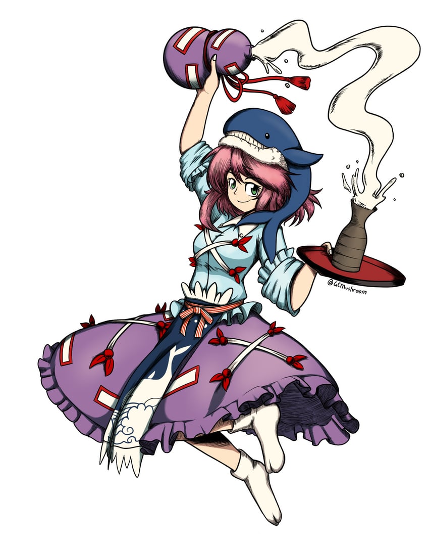 okunoda miyoi (touhou and 1 more) drawn by giantcavemushroom