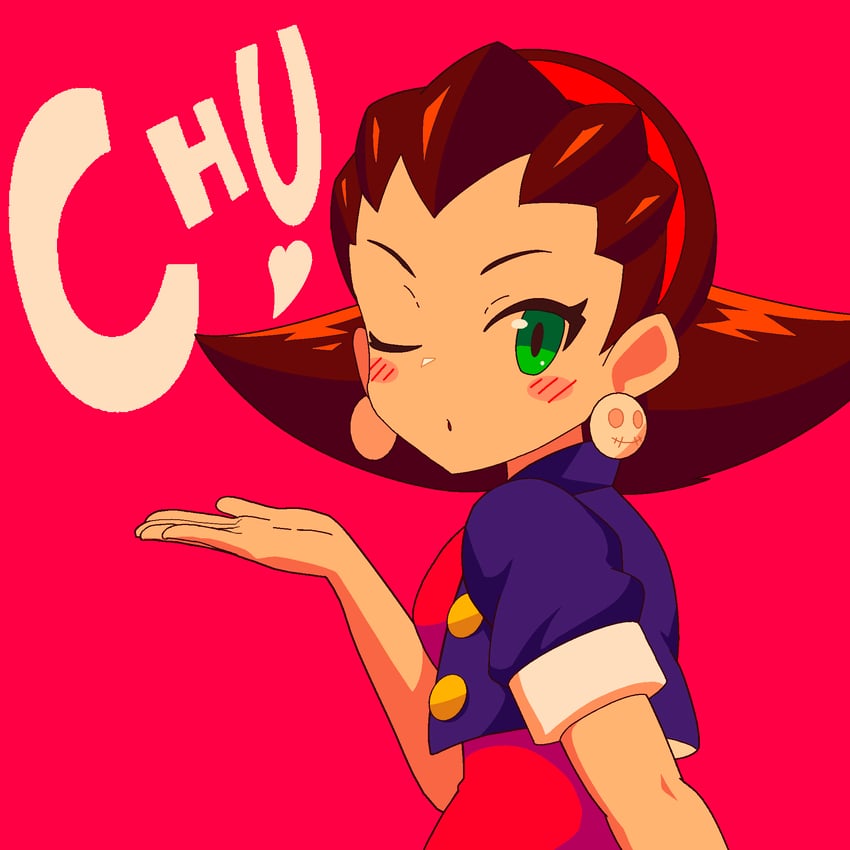 tron bonne (mega man and 1 more) drawn by yodok