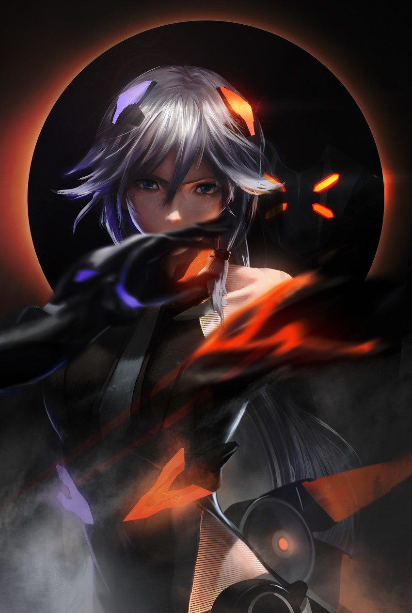 fu hua (honkai and 1 more) drawn by ether.b