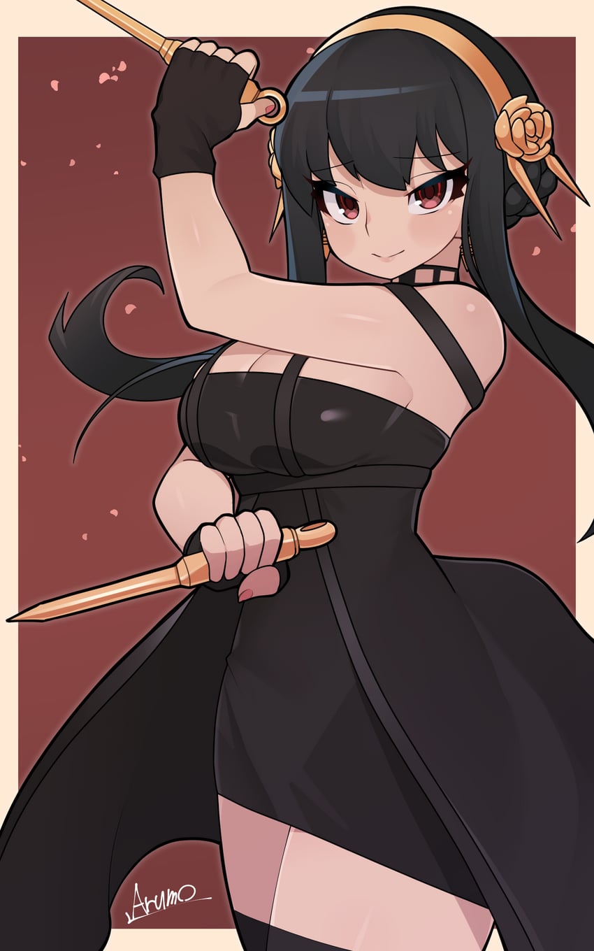 yor briar (spy x family) drawn by ryuusui_arumo