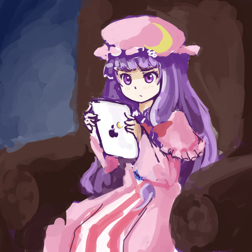 patchouli knowledge (touhou and 1 more) drawn by pas_(paxiti)