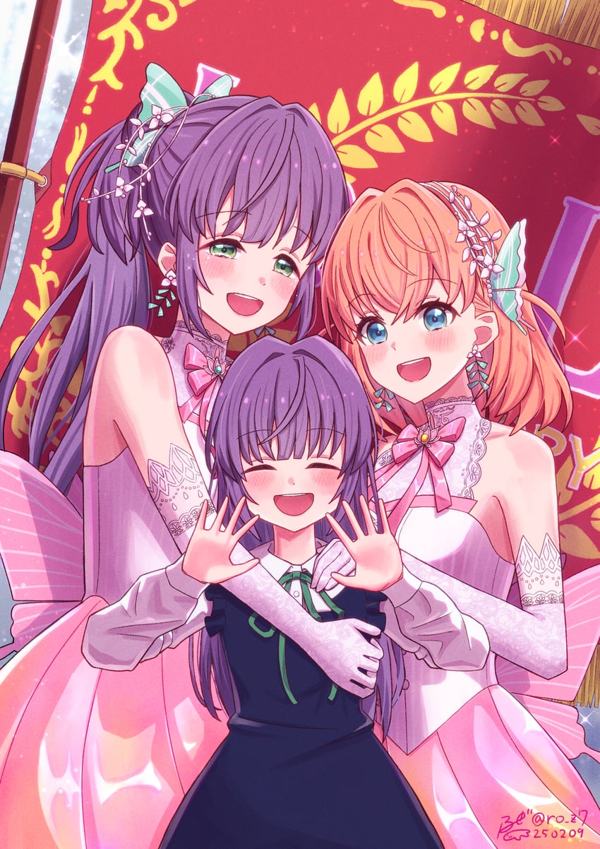 hinoshita kaho and otomune kozue (love live! and 1 more) drawn by roze_(ro_z7)