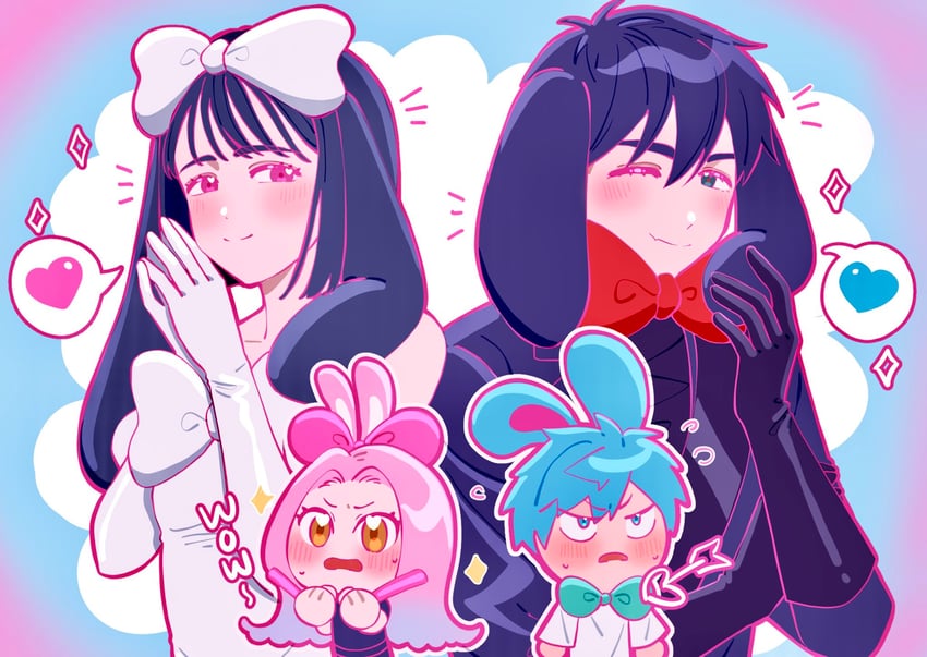 sua, mizi, till, and ivan (alien stage) drawn by nostresstuna