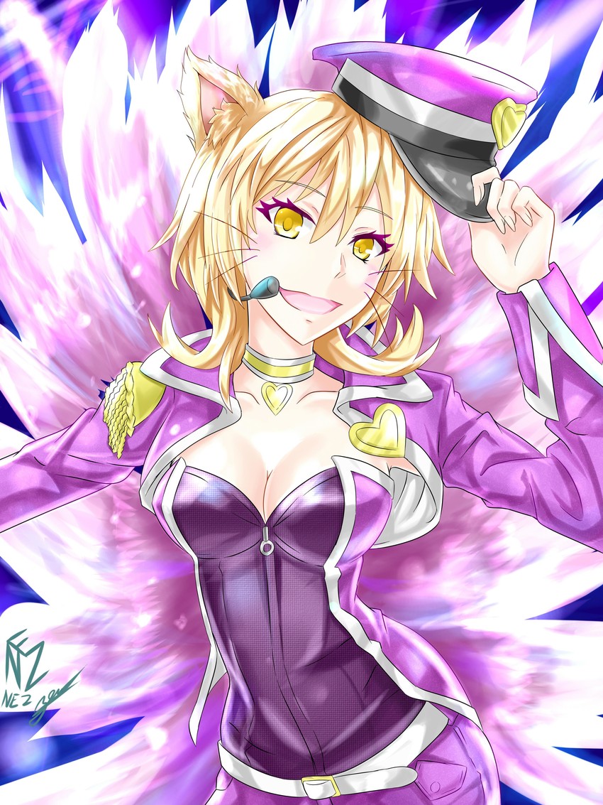 ahri and popstar ahri (league of legends) drawn by nez-box