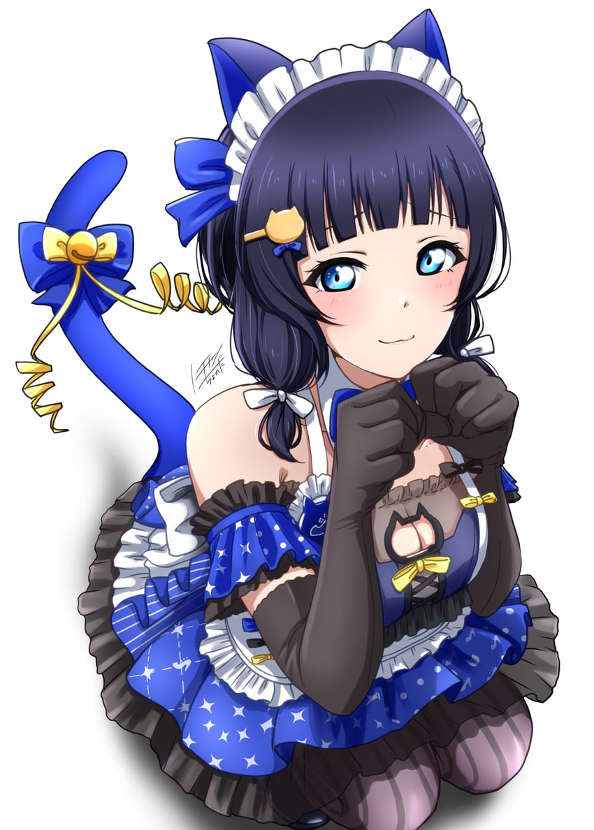 asaka karin (love live! and 3 more) drawn by noochan_chonoda