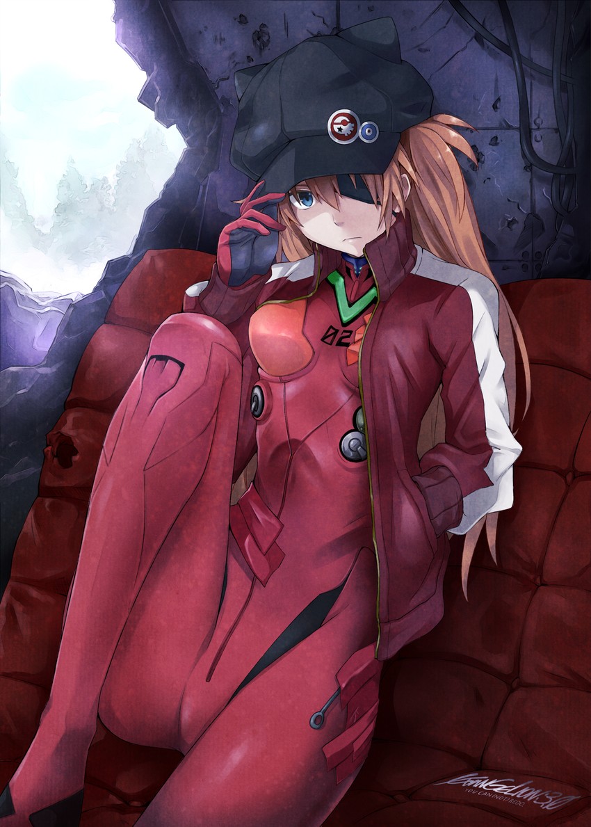souryuu asuka langley (neon genesis evangelion and 2 more) drawn by pokimari