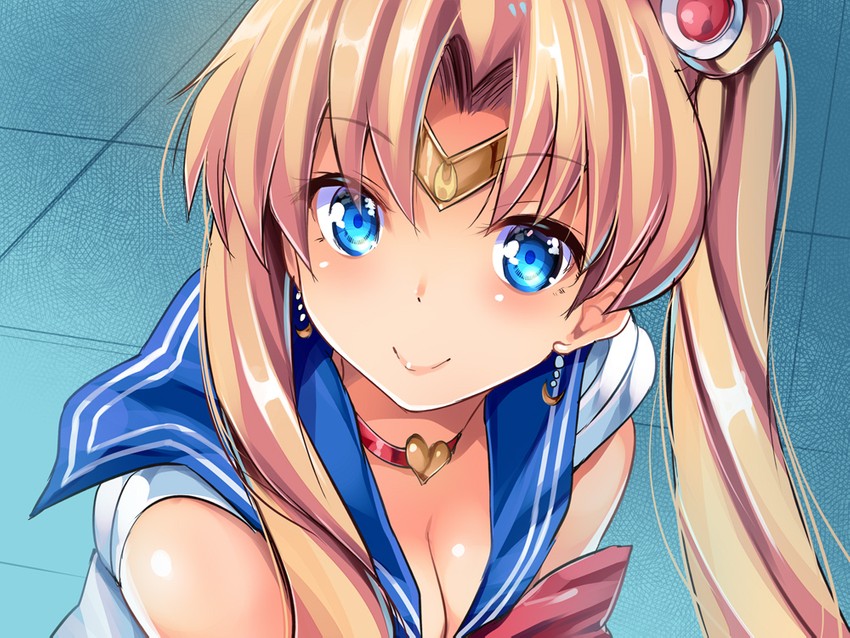 tsukino usagi and sailor moon (bishoujo senshi sailor moon and 1 more) drawn by maki_(seventh_heaven_maxion)