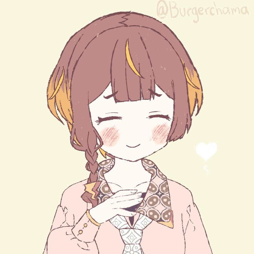 anya melfissa (hololive and 1 more) drawn by burgerchama